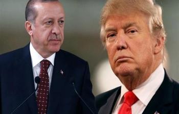 الرئيس الأمريكي دونالد ترامب والرئيس التركي رجب طيب أردوغان