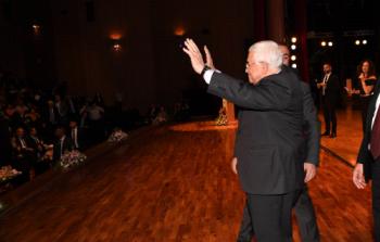 الرئيس عباس في افتتاح مؤتمر المغتربين