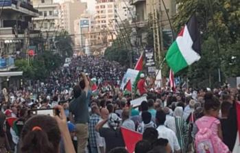 مسيرةٌ في صيدا رفضًا لقرار وزير العمل اللبناني بحق العمالة الفلسطينية