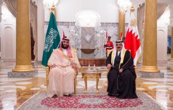 ملك البحرين وولي العهد السعودي 
