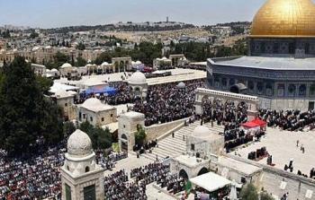 صورة لمسجد قبة الصخرة في القدس 
