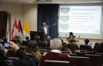 ورشة عمل حول التغير المناخي في فلسطين