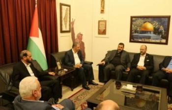  لقاءات مع الفصائل الفلسطينية في بيروت