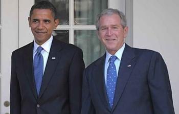 بوش واوباما