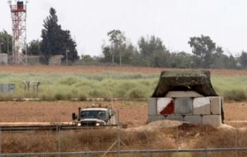 ثكنة للاحتلال على حدود غزة _أرشيف_