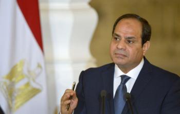 الرئيس المصري عبد الفتاح السيسي. 