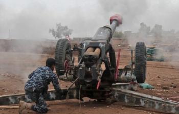 مدفعية عراقية تقصف مواقع لداعش في الموصل