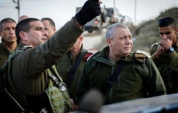 آيزنكوت وقيادة الجيش الإسرائيلي يصلون الخليل