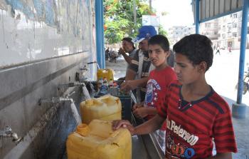 أزمة المياه في غزة - أرشيف 