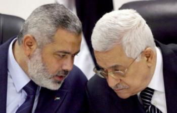 الرئيس محمود عباس واسماعيل هنية
