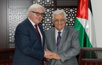 الرئيسان عباس وشتاينماير -ارشيف-