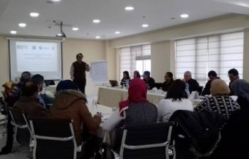 جانب من الورشة