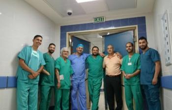 وفد تجمع الأطباء الفلسطينيين