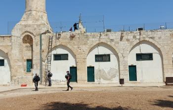 الاحتلال يقتحم المسجد الأقصى ومؤسسة بيت مال القدس