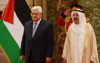الرئيس محمود عباس وأمير الكويت صباح الأحمد الجابر الصباح - أرشيفية