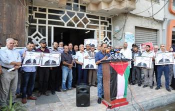 لجنة الأسرى للقوى والشعبية تنظمان في غزة وقفة تضامنية مع القيادي رجا اغبارية