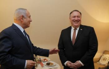نتنياهو يلتقي بوزير الخارجية الأمريكي في بروكسل