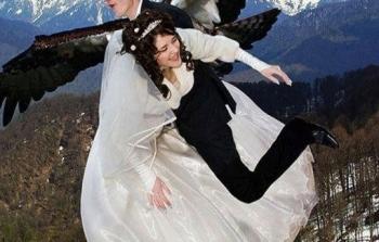 صور غريبة لحفلات الزفاف الروسى