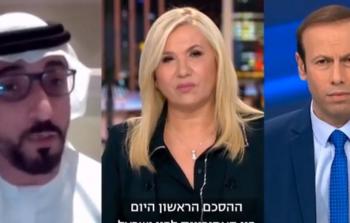 محمد الحمادي في مقابلة مع القناة 13 الاسرائيلية