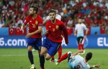 موراتا يسجل هدف في مرمى تركيا