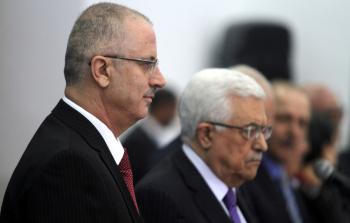 الرئيس محمود عباس ورامي الحمدالله