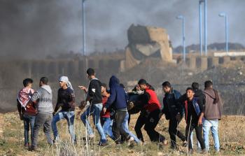 مواجهات مع قوات الاحتلال على حدود قطاع غزة
