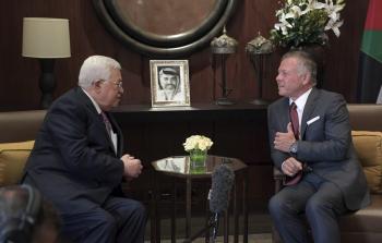 ملك الأردن عبد الله الثاني والرئيس الفلسطيني محمود عباس -ارشيف-