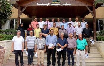 جامعة الأقصى تستقبل وفداً من الأمانة العامة للاتحاد العام للكتاب والأدباء الفلسطينيين