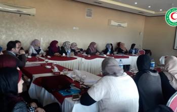 جمعية الهلال الأحمر لقطاع غزة تختتم  دورة تدريبية لمقدمي الخدمات الصحية‏ بالشراكة مع صندوق الأمم المتحد للسكان.