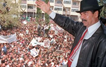 الرئيس العراقي الراحل صدام حسين