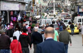 مشهد للمواطنين في رام الله - أرشيفية