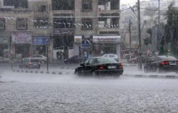 موعد تساقط الأمطار على فلسطين