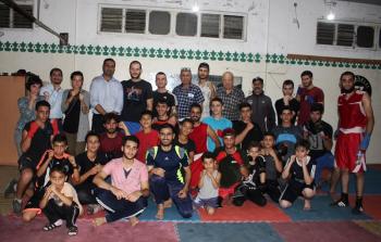 اتحاد الملاكمة يستقبل وفداً إيطالياً في غزة