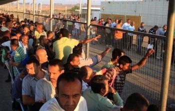 العمال الفلسطينيين في غزة - توضيحية