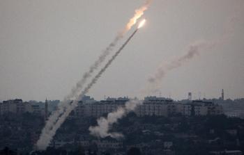 إطلاق صواريخ من قطاع غزة  - ارشيفية -