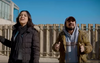 لؤي أحمرو ونتالي سمعان يقدمان مكس أغاني تراثية فلسطينية