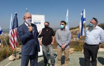أعضاء الأحزاب اليمينية الإسرائيلية في زيارة للمستوطنات 