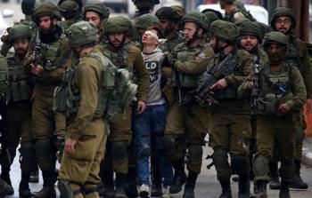 اعتقال طفل فلسطيني