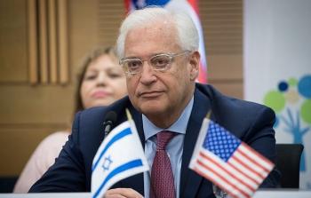 السفير الأمريكي في إسرائيل المنتهية ولايته ديفيد فريدمان