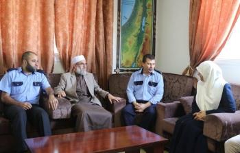 نواب كتلة التغيير والإصلاح البرلمانية  يتفقدون مقر الشرطة