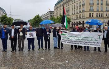 نشطاء فلسطينيون و عرب و ألمان يستنكرون قرار الضم الإسرائيلي 