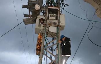 كهرباء غزة تعلن حالة الطوارئ لمواجهة المنخفض الجوي القادم