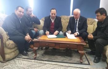 فلفل يوقع اتفاقية تعاون ثالثة مع رابطة النقاد الرياضيين المصرية