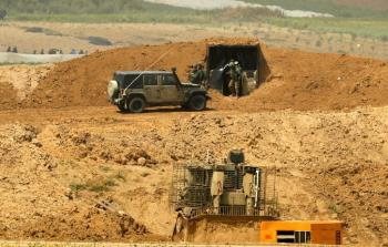جيش الاحتلال الإسرائيلي على حدود غزة  - ارشيفية