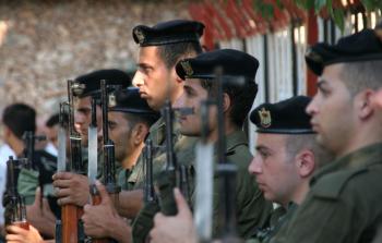 قوات الأمن الفلسطينية