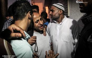 وداع احد شهداء اليوم