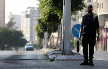 إجراءات حظر التجوال في غزة - ارشيف