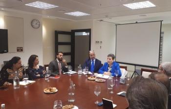 عشراوي: الانتخابات حق أساسي ونطالب بتدخل دولي لمنع التعرض لها
