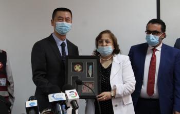 رئيس الوفد الصيني: إجراءات السلامة في فلسطين سليمة وصارمة