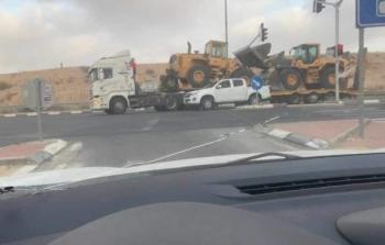 جرافات الهدم بالنقب، صباح اليوم